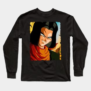 ANDROID 17 MERCH VTG Long Sleeve T-Shirt